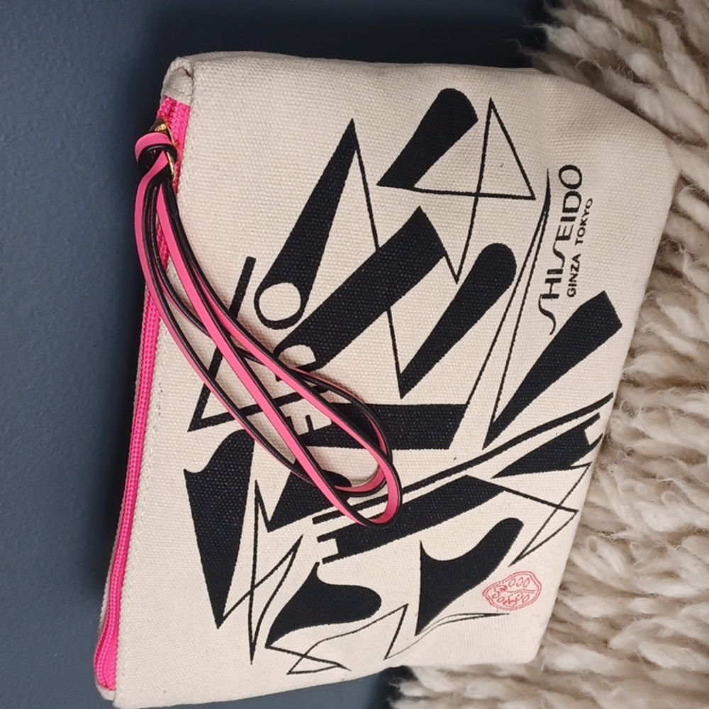 Shiseido  cosmetic bag